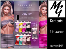1. BONNICCI - Abby Set - Lavender (Maitreya)