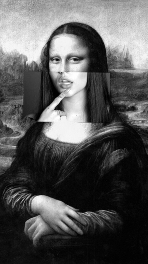 "modern mona" wall art