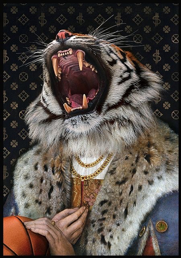 "rich roar" wall art