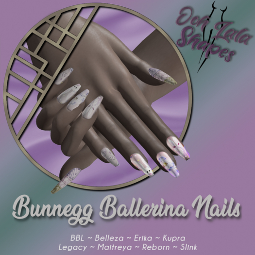 ~ Lala ~ Bunnegg Ballerina Nails *Demo*(Add)
