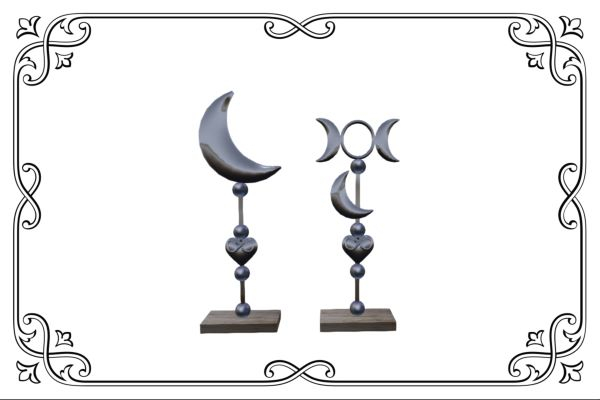  Crescent Moon & Triple Goddess