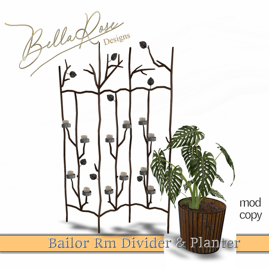 [BR] Bailor Rm Divider n Plant