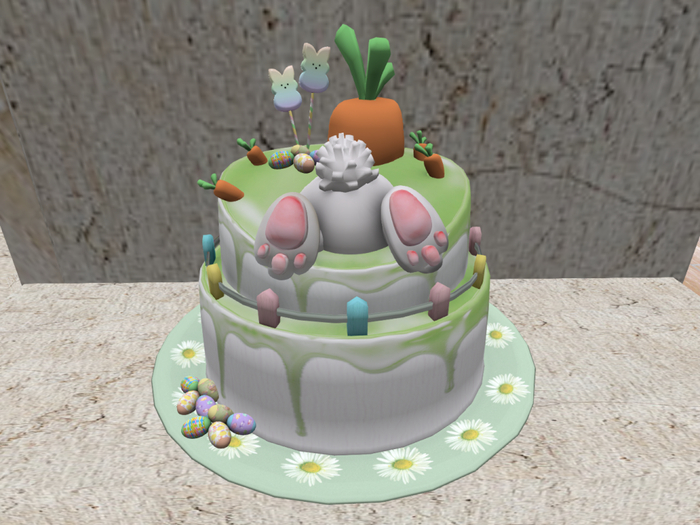 DFS Easter Bunny Butt Cake 2023