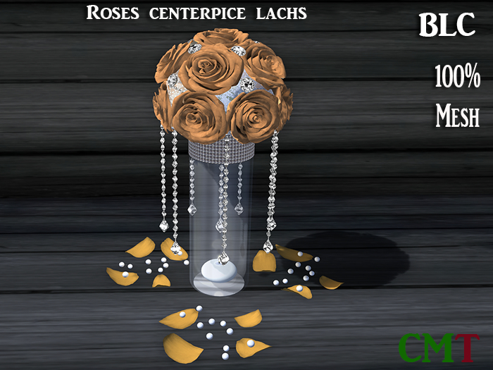 BLC Roses Centerpiece lachs
