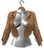 RIOT / Beth Fringe Jacket - Candy