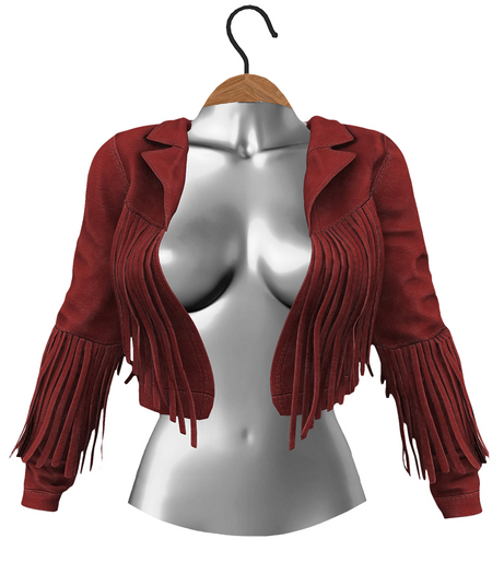 RIOT / Beth Fringe Jacket - Sizzle