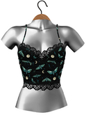 RIOT / Beth Tank Top - Pattern - Moths Lunar