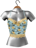 RIOT / Beth Tank Top - Pattern - Floral Yellows