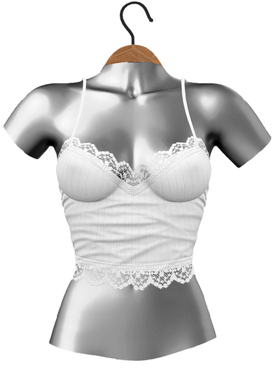 RIOT / Beth Tank Top - White