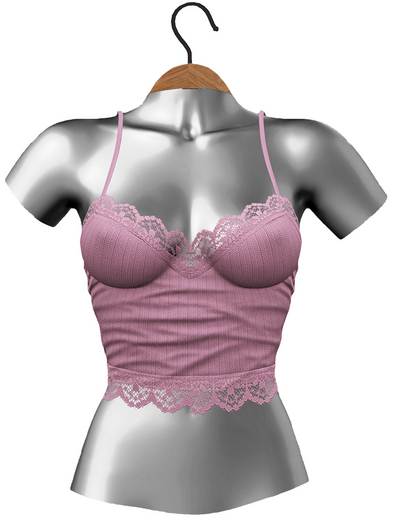 RIOT / Beth Tank Top - Rose