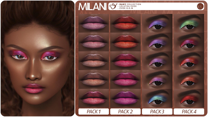 MILANI Cosmetics "Dany" Collection (DEMO)