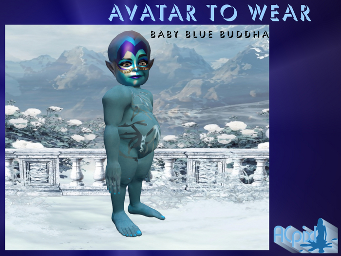 Baby Blue Buddha