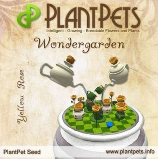 PlantPet Seed [Wondergarden *Yellow Rose*]