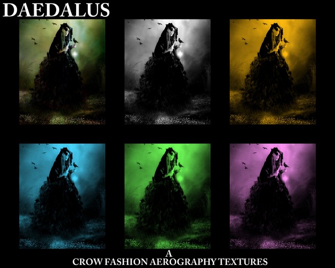 crow aerography a textures
