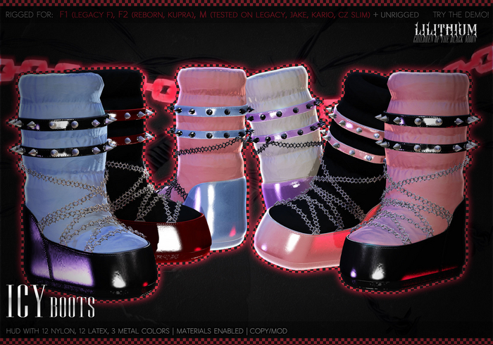 LILITHIUM - Icy Boots [FATPACK]