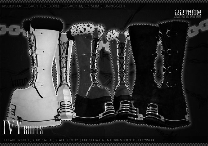LILITHIUM - Ivy Boots [DEMO]