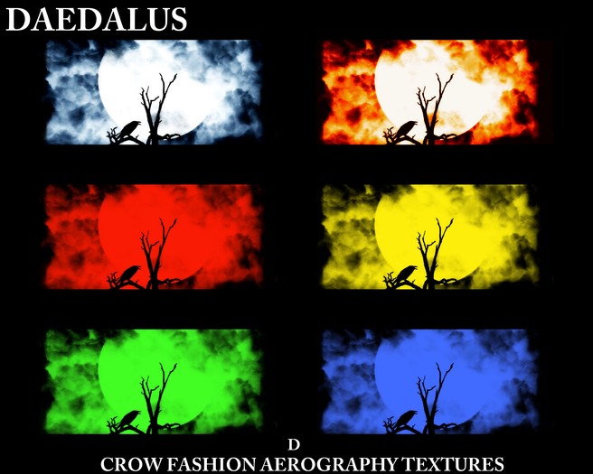 crow aerography d textures