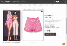 .miss chelsea. Doti Shorts Hearts