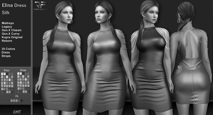 R.F. - ELINA Dress - DEMO Demo