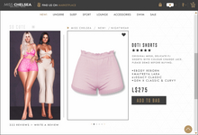 .miss chelsea. Doti Shorts Pink