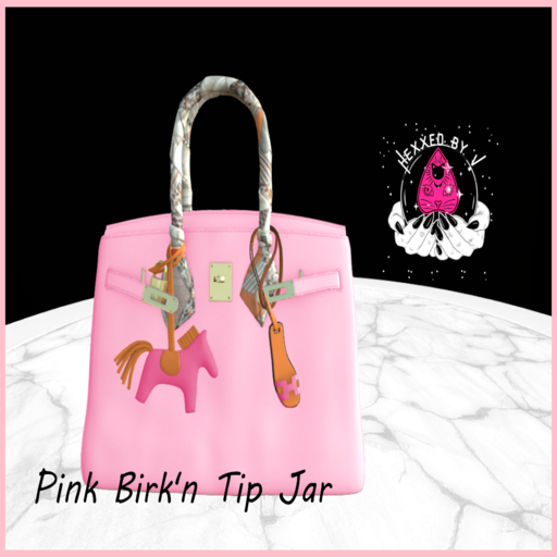 Pink Birk Tip Jar