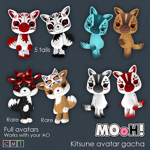 MOoH! Kitsune Avatar *Full Set*