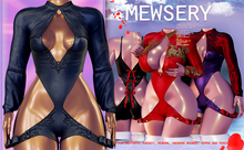 #MEWSERY Aoi Set{#17 Leather.Blue}