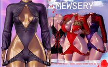 #MEWSERY Aoi Set{#16 Leather.Amethyst}