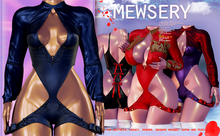 #MEWSERY Aoi Set{#8 Silk.Navy}