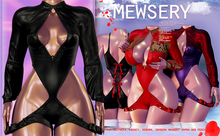 #MEWSERY Aoi Set{#1 Silk.Noir}
