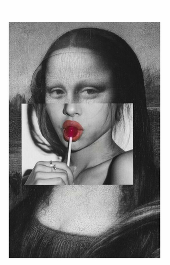 "mona sucker" wall art