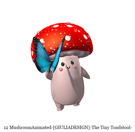 12 MushroomAnimated-[GIULIADESIGN]-The Tiny Toadstool-