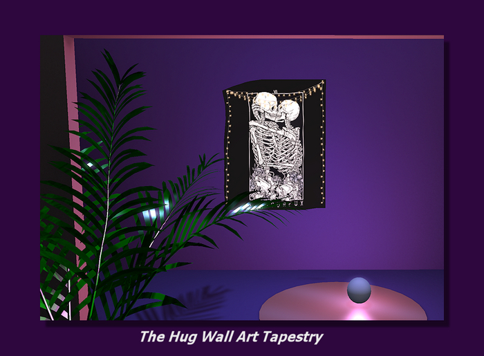 The Hug Wall Art Tapestry-Halloween Art-Autumn, Fall , Halloween Wall Art