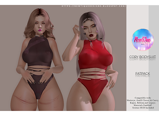 NewtiQue Cory Bodysuit FATPACK