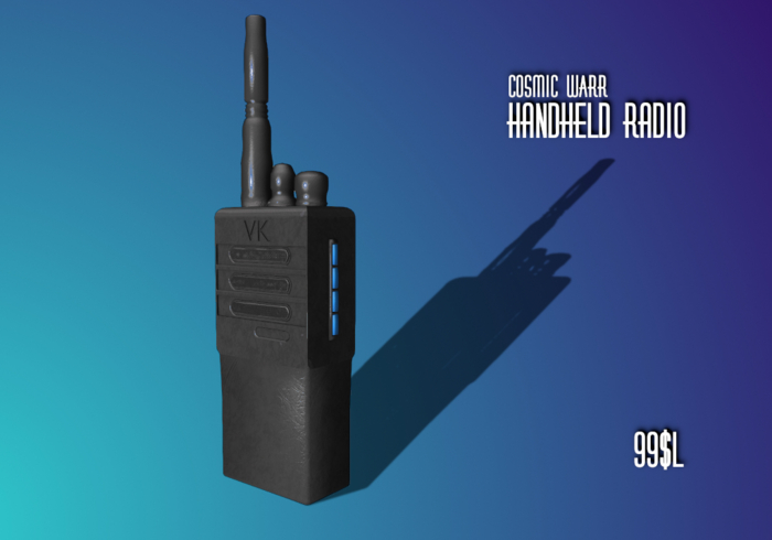 Cosmic Warr Handheld Radio