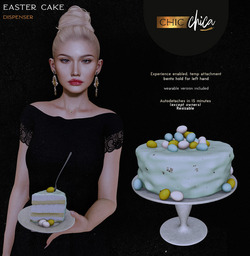 :::ChicChica::: Easter cake dispenser
