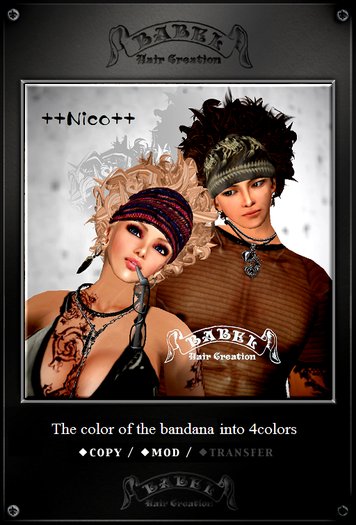**BABEL**Nico blond 4Coler Hair