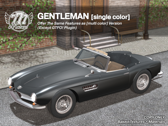 [777-lite] Gentleman - Shadow (boxed)