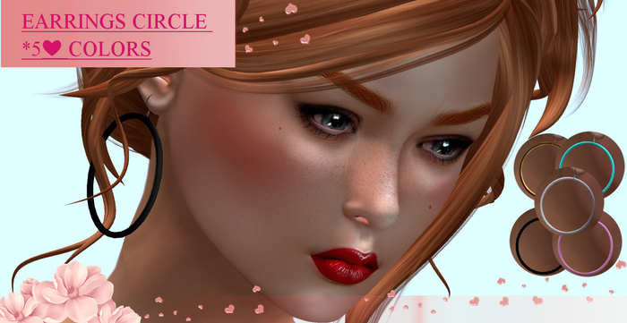 **Stylovely** - EARRINGS CIRCLE *5❤ COLORS PROMO PRICE! 