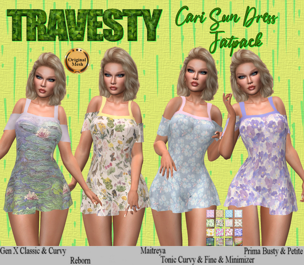 Travesty Cari Sun Dress Fatpack