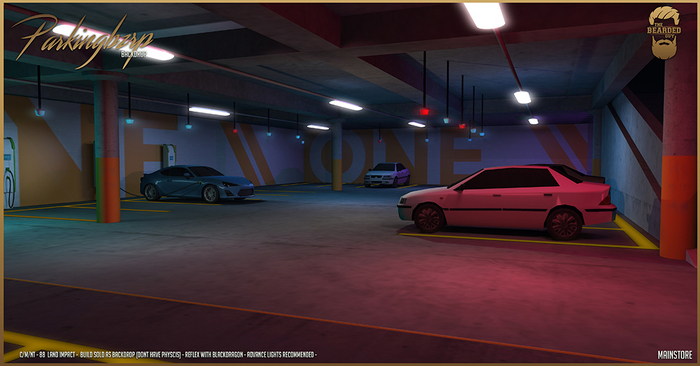 Parking BZRP Backdrop - The Bearded Guy