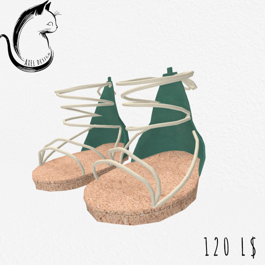 Axel Design - Sandale olive