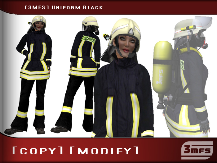 [3MFS] BLACK UNIFORM 