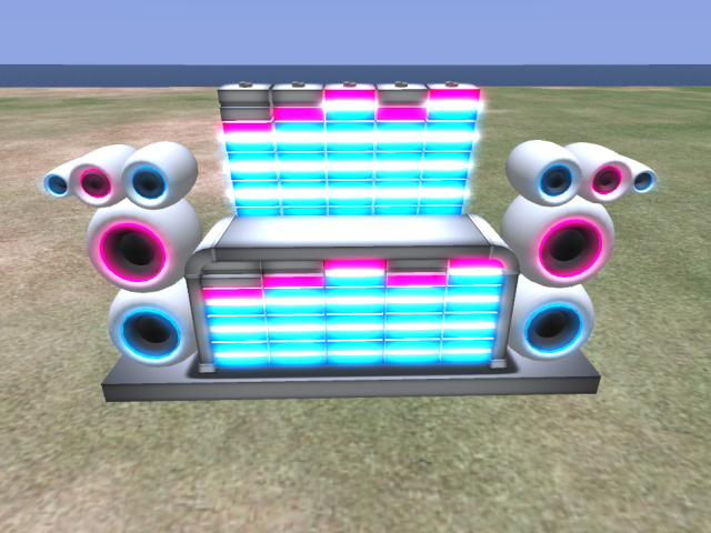 equalize DJ Pult / booth