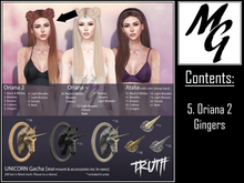 5. TRUTH HAIR Oriana 2 [Gingers] Boxed