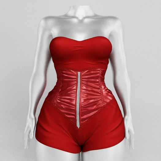 .Aitne. Emily Bodysuit - Red BOX