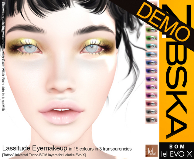 Zibska Evo X ~ Lassitude Eyemakeup Demo