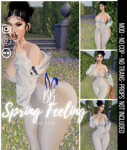Bad Bunny - Spring Feeling Pose Pack