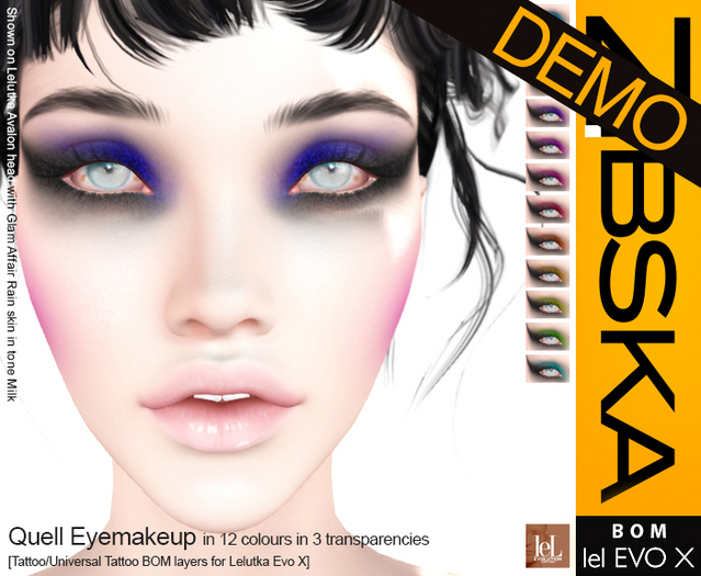 Zibska Evo X ~ Quell Eyemakeup Demo