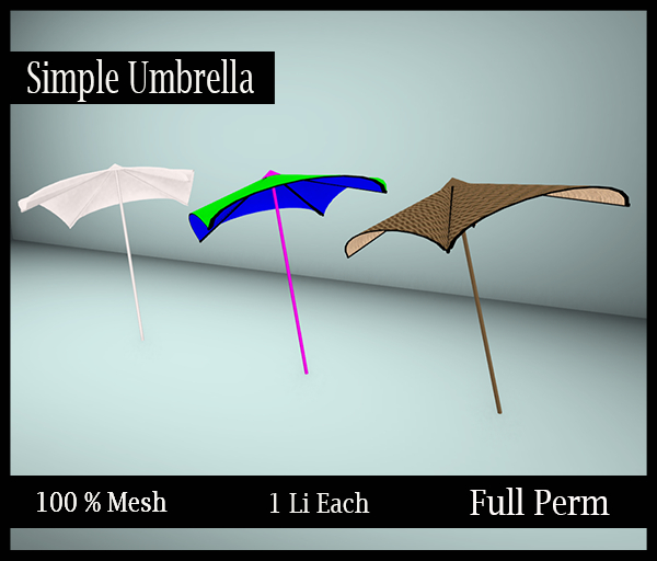 [BB] Mesh- Full Perm- Simple Umbrella